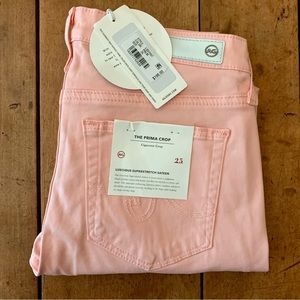 AG Andriano Goldschmied Prima Cigarette Crop Jeans